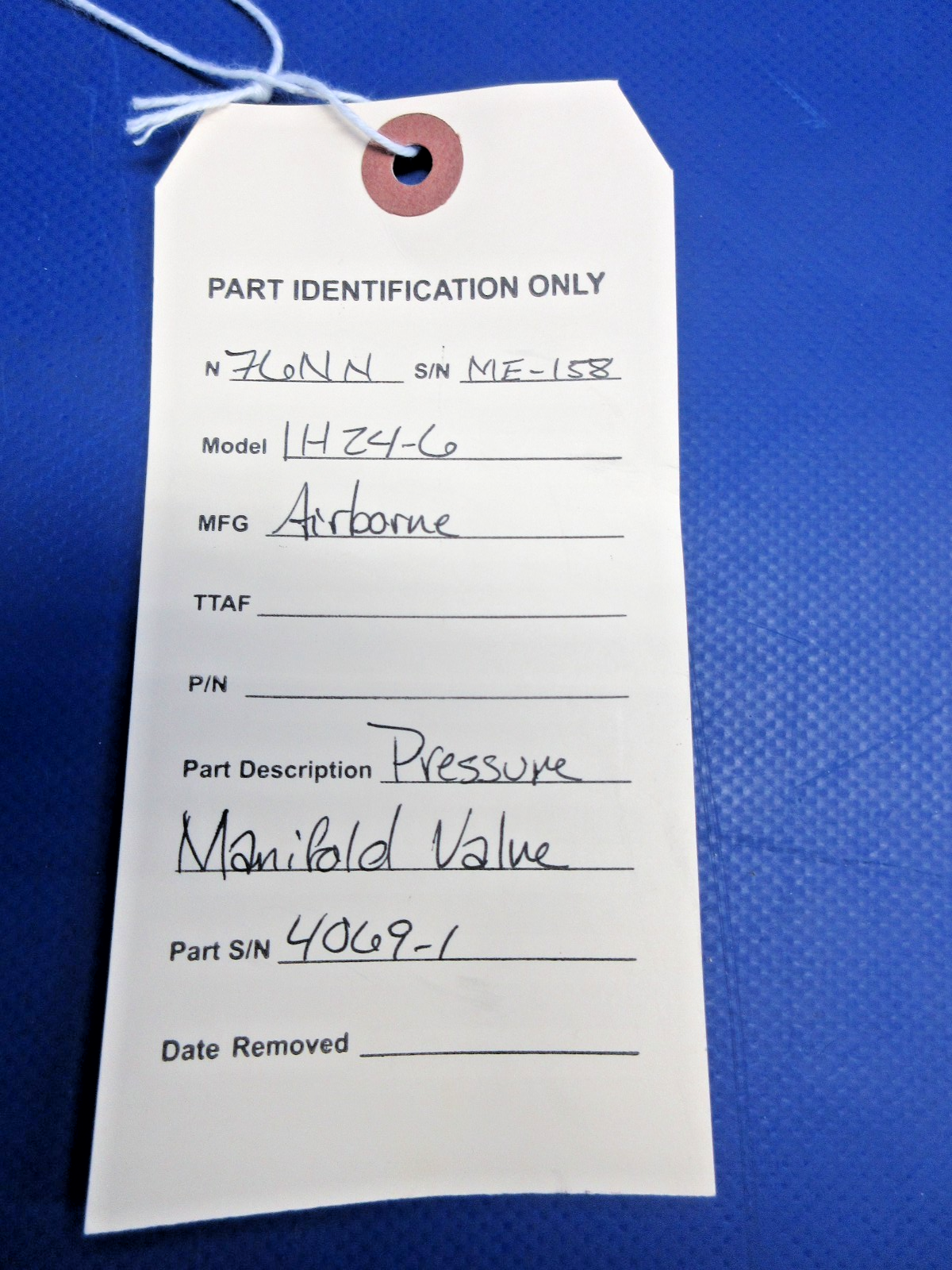 Beech 76 Duchess Airborne 1H24-6 Pressure Manifold Valve TESTED (0526-862)10