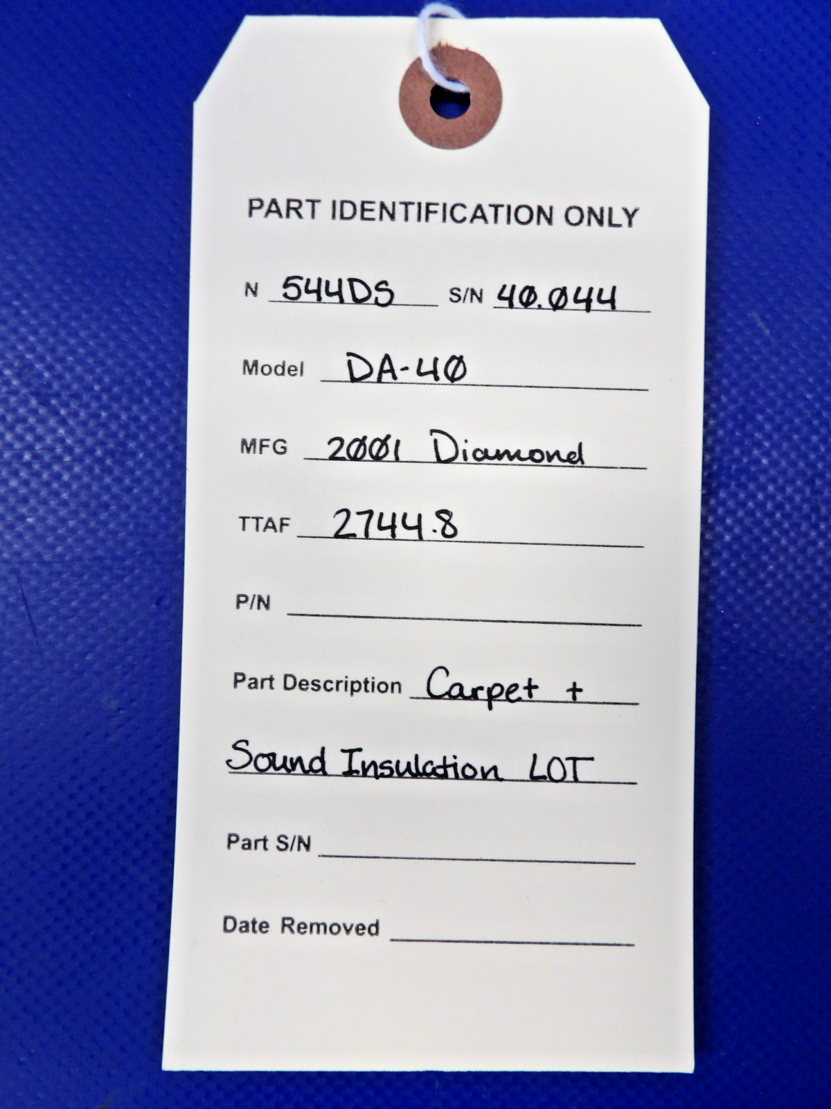 Diamond DA-40 Carpet & Sound Insulation LOT (0826-2132)11
