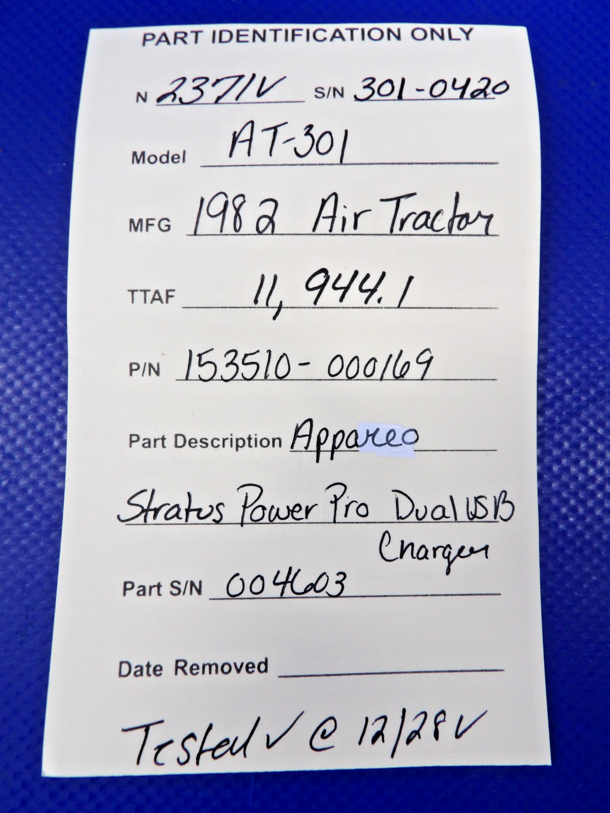 AT Appareo Status Power Pro Dual USB Charger 153510-000169 TESTED (0626-1289)9