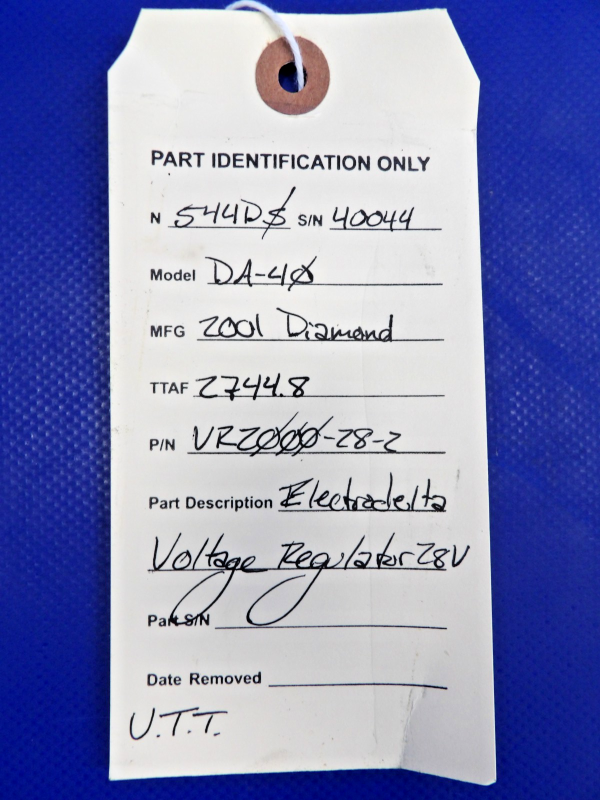 Diamond Electrodelta Voltage Regulator 28V P/N VR2000-28-2 WARRANTY (0626-1431)8