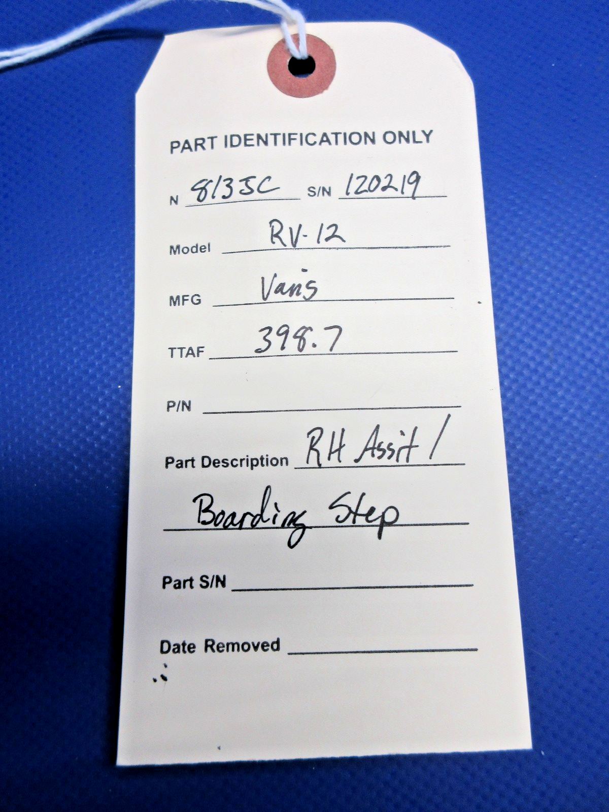 2011 Vans RV-12 RH Assit / Boarding Step (0526-811)10