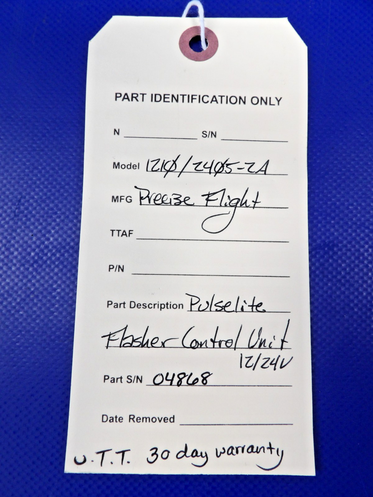 Precise Flight Pulselite Flasher Control Unit 12/24V WARRANTY (0626-1279)10