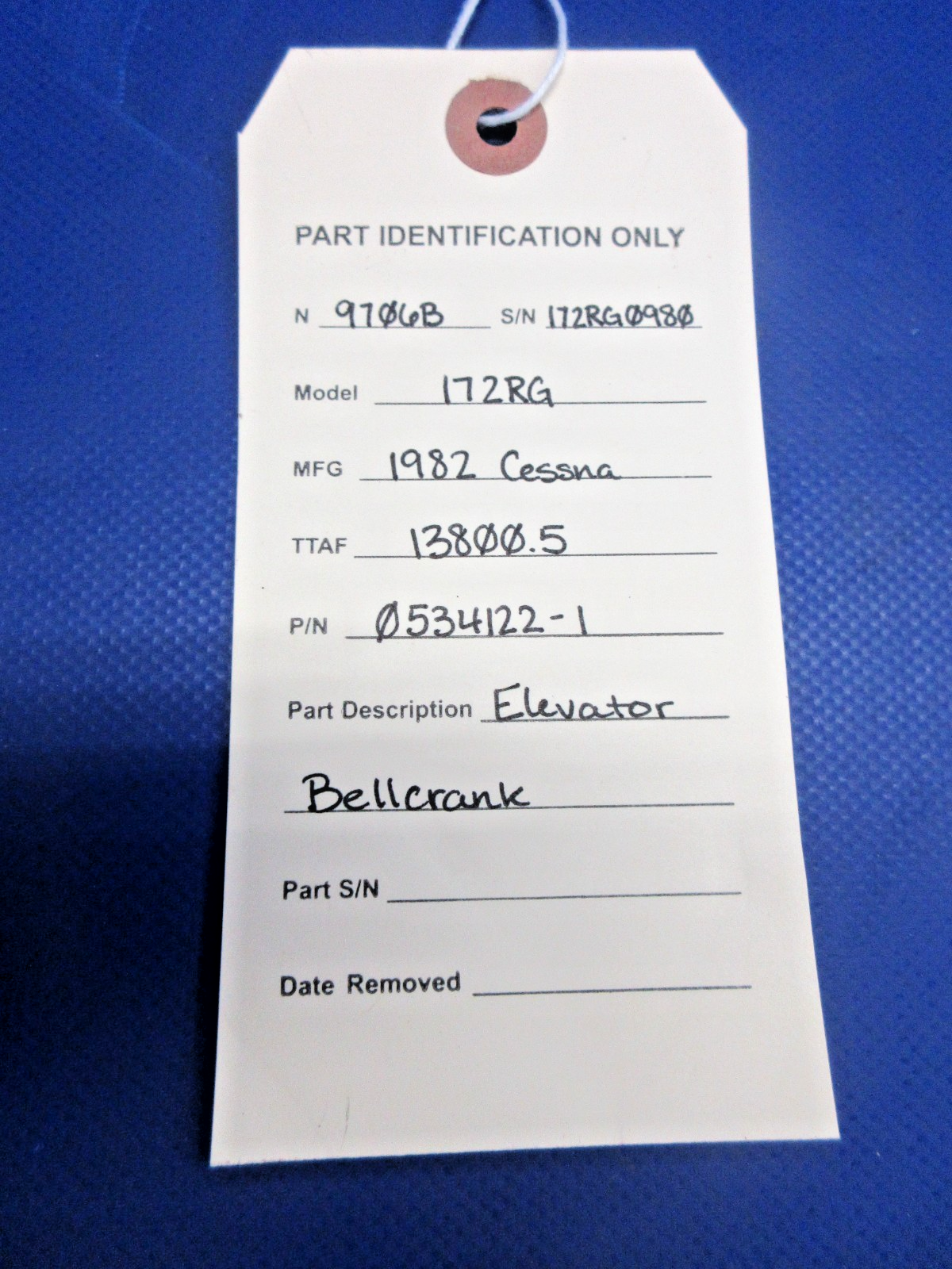 Cessna 172 / 172RG Elevator Bellcrank P/N 0534122-1 (0826-813)8