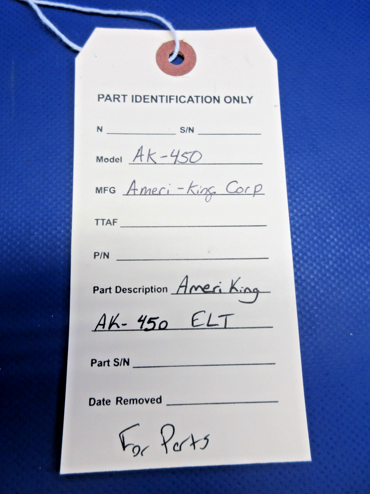 Ameri-King Corp AK-450 ELT P/N AK-450 FOR PARTS (0826-736)11