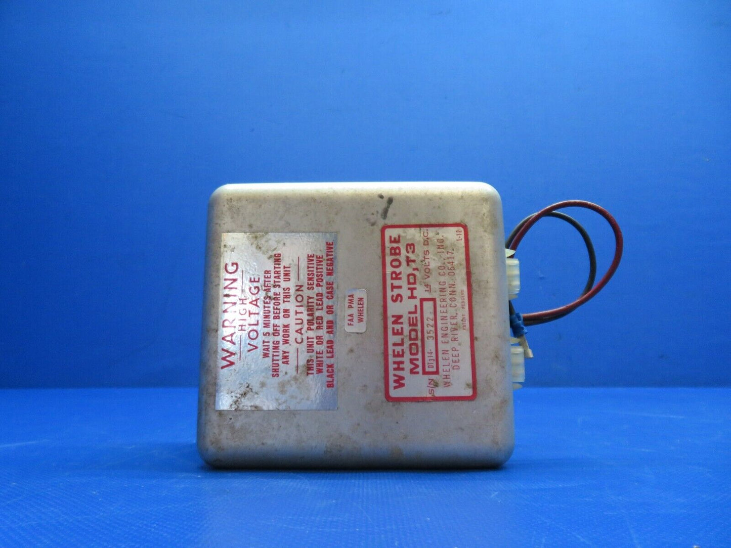 Bellanca 17-30A Viking Whelen Strobe Light Power Supply 14v HD TESTED (0624-109)