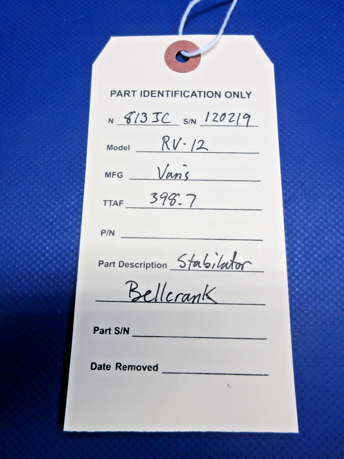Vans RV-12 Stabilator Bellcrank (0526-792)10
