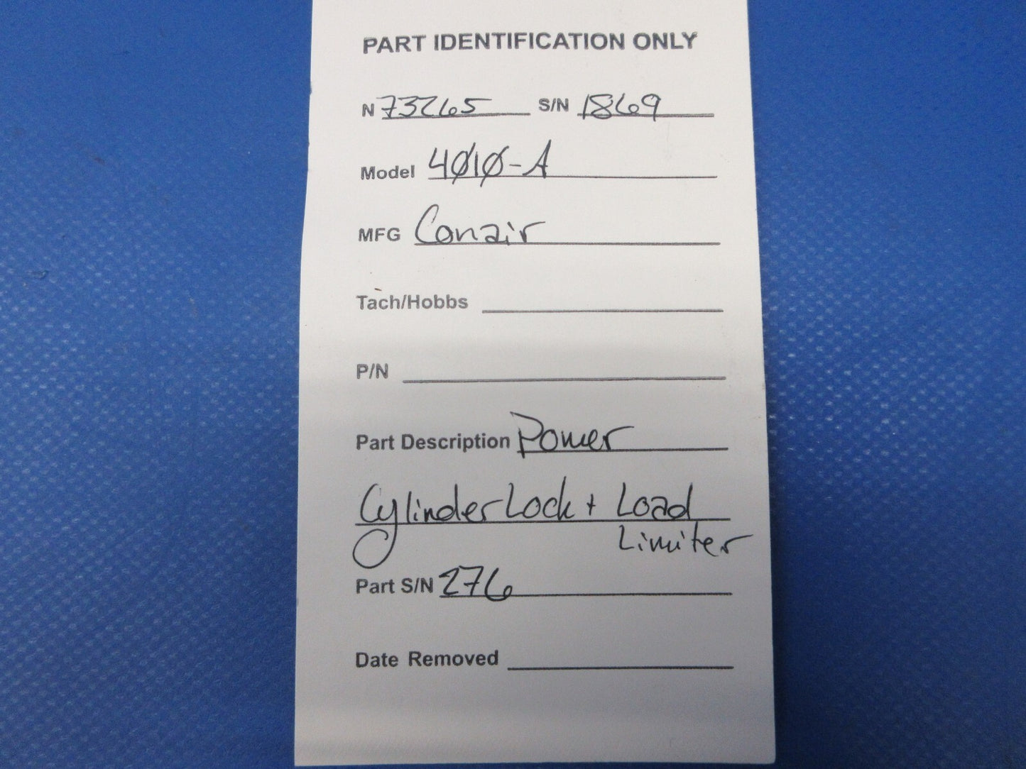 Bell 47J-2 Conair Power Cylinder Lock & Load Limiter 4010-A (1124-1367)11