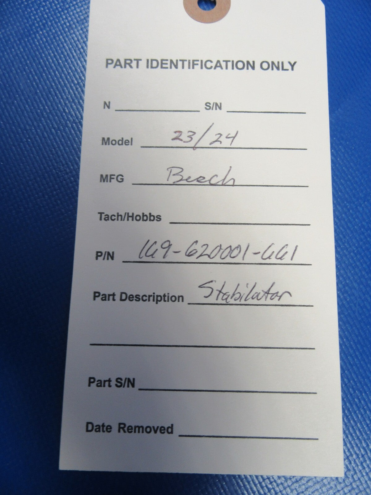 Beech 23 / 24 Series Horizontal Stabilator P/N 169-620001-661 (0122-207)20