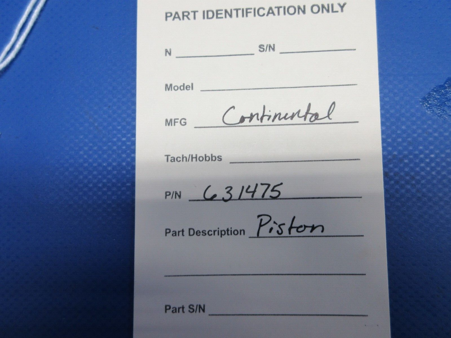 Continental Aircraft Engine Piston P/N 631475 (0624-813)11