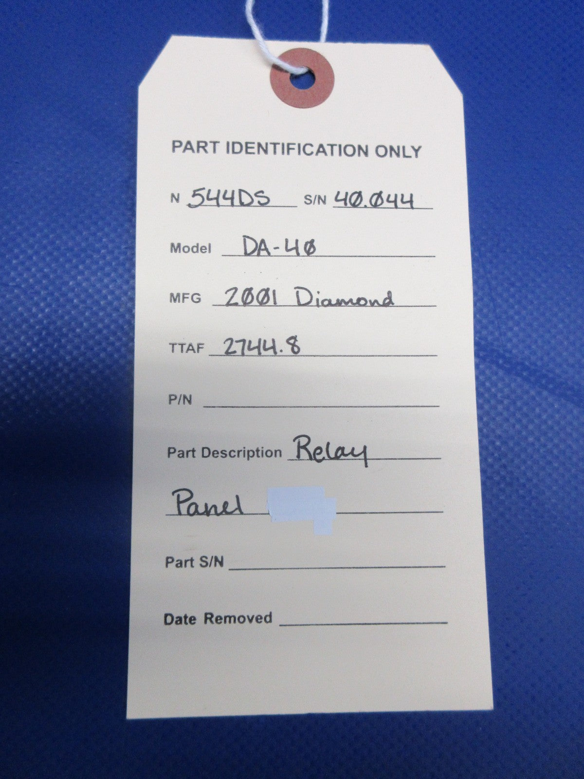 Diamond DA-40 Relay Panel (0726-866)11