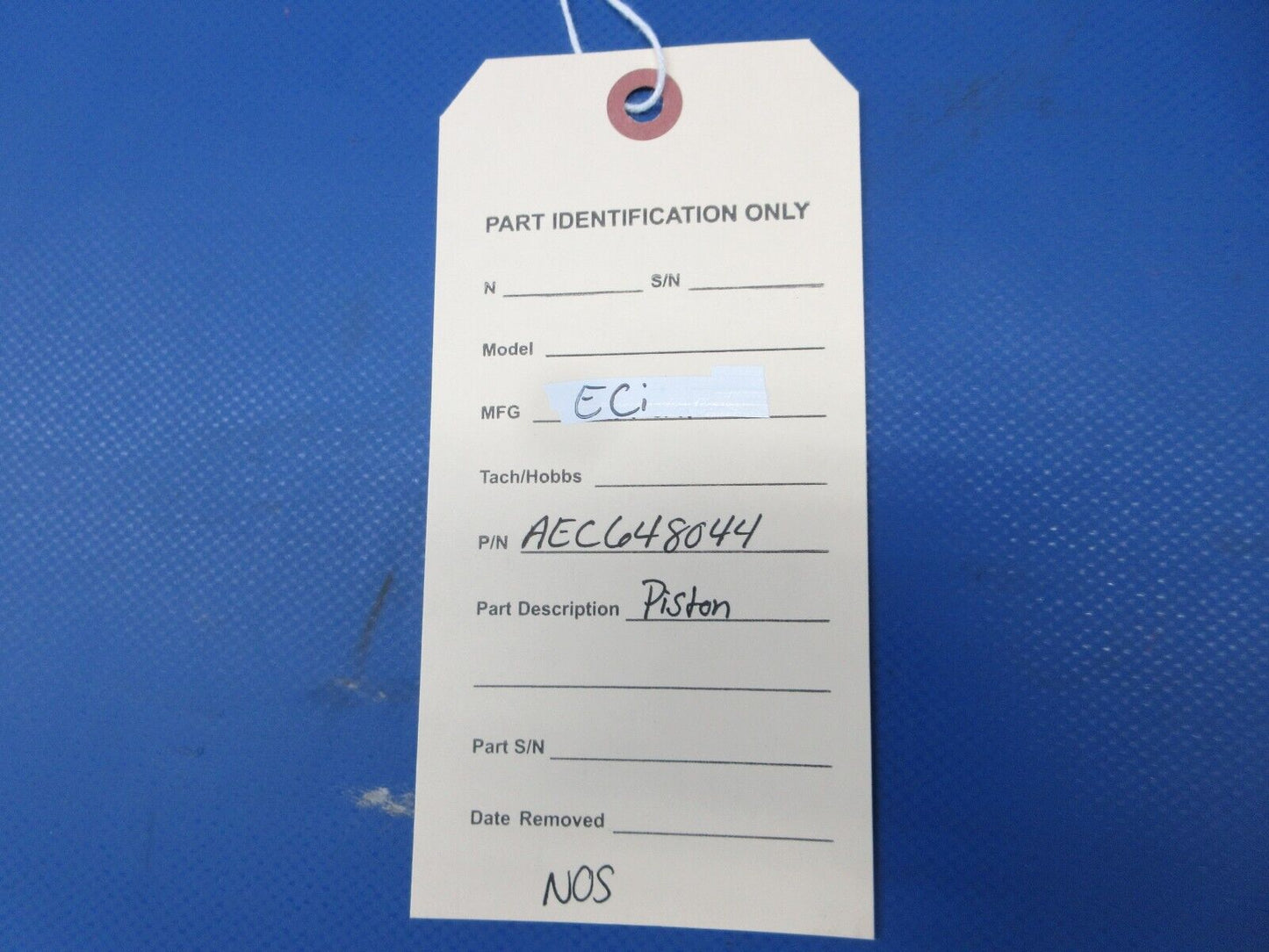 ECi Piston P/N AEC648044 NOS (0624-1320)