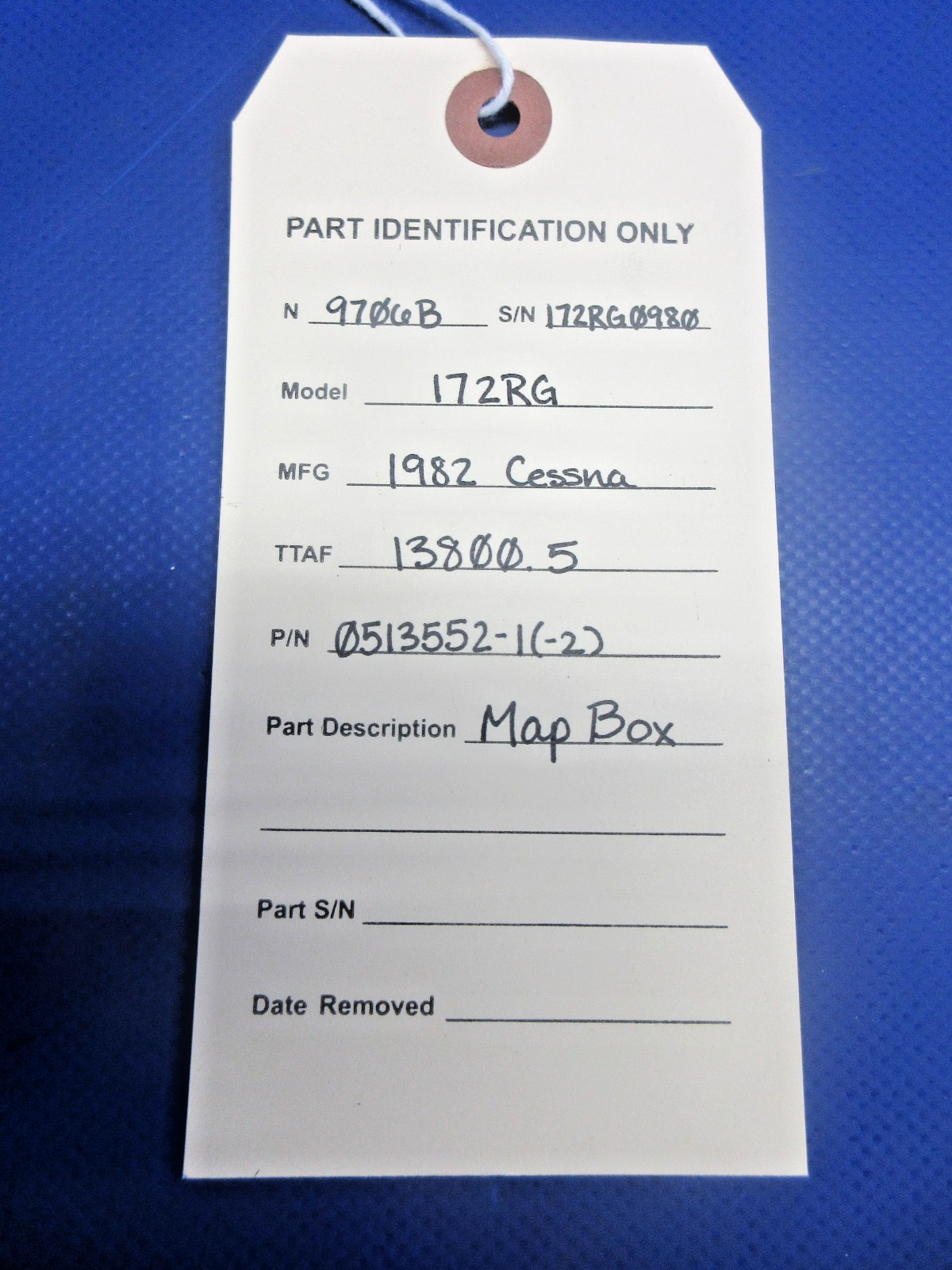 Cessna 172 / 172RG Map Box P/N 0513552-1 (0826-784)9
