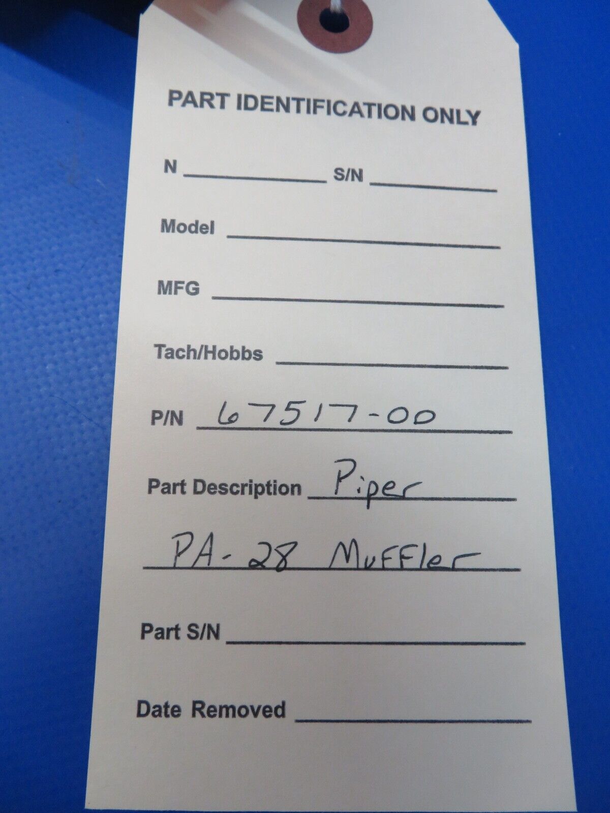 Piper PA-28 Muffler P/N 67517-00 (1222-354)