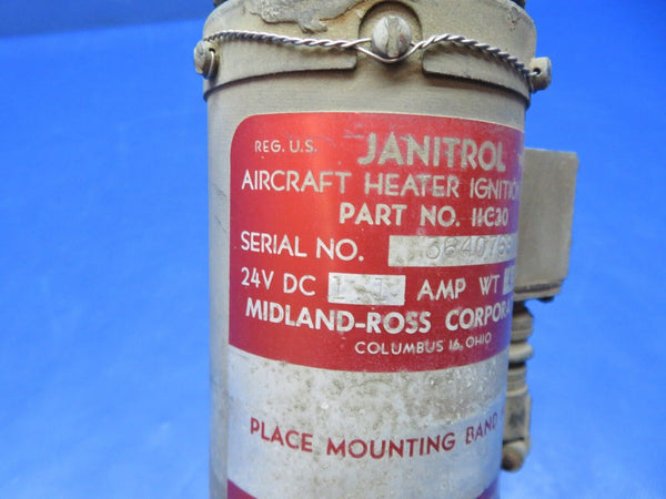Beech 95 / D95A Travel Air Janitrol Heater Ignition Unit 11C30 TESTED (0424-246)