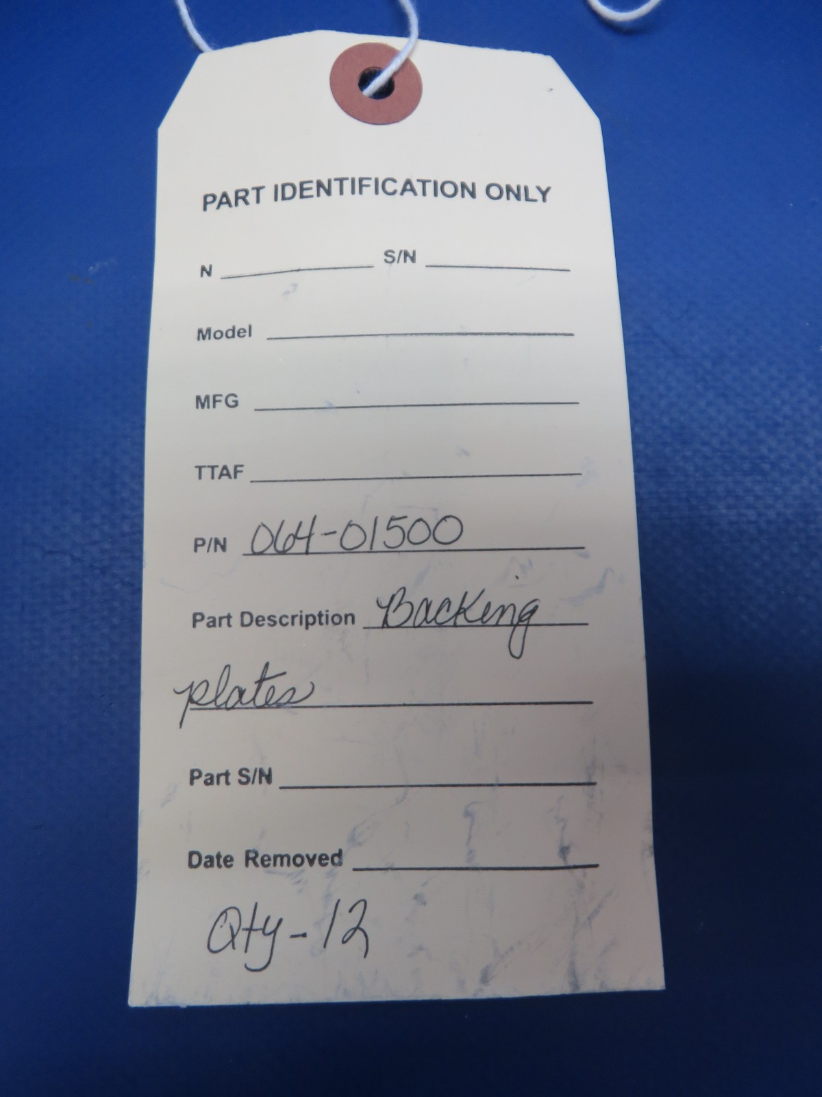 Cleveland Backing Plate P/N 064-01500 (0526-103)7