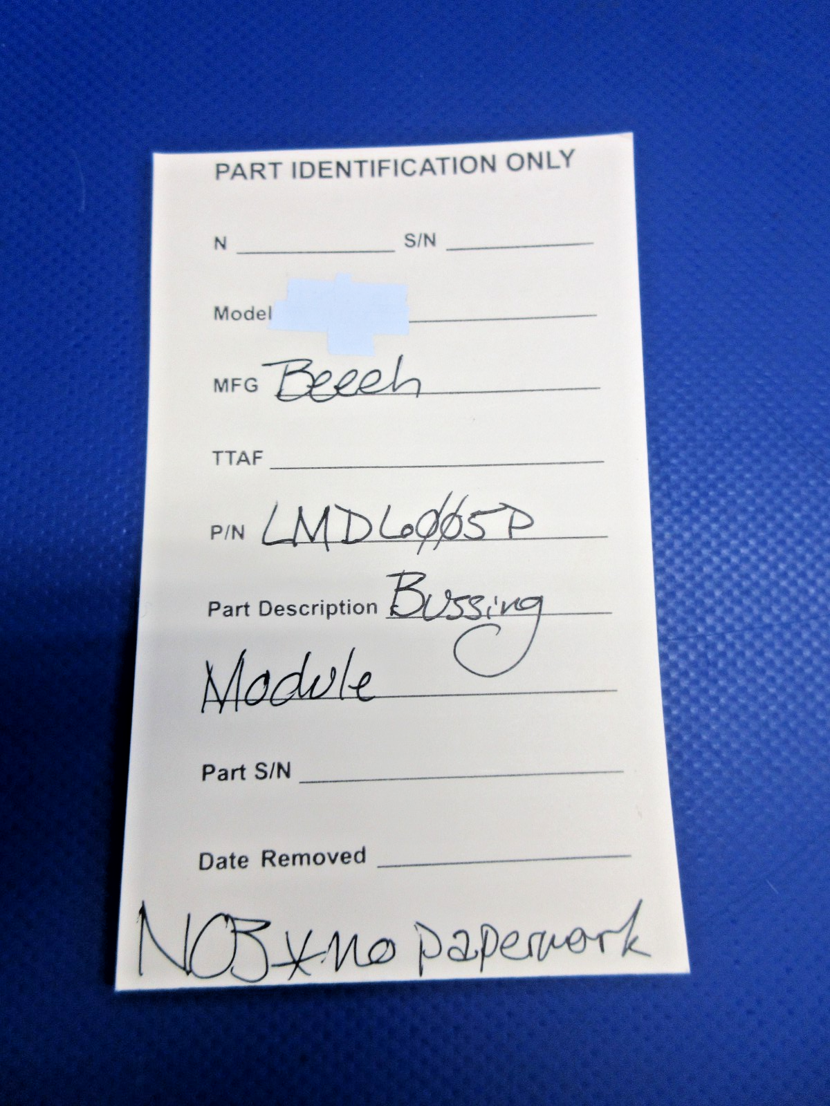 Beech Bussing Module P/N LMD6005P NOS (0426-881)12
