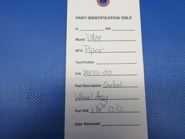 Piper PA28 Cherokee Control Wheel / Yoke P/N 79276-00 (0424-1073)