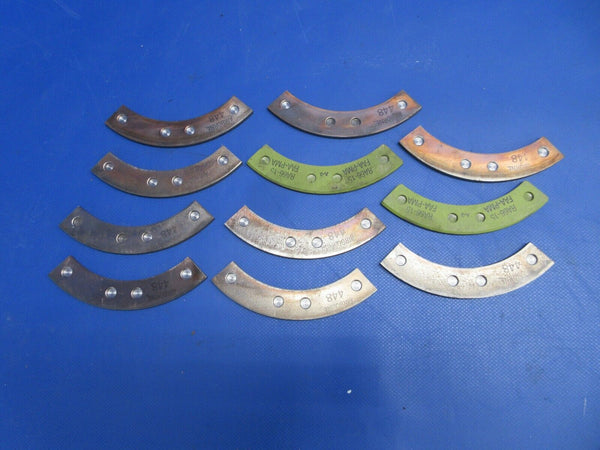 Airborne / Rapco Brake Linings P/N 448 LOT OF 11 NOS (0524-1963)