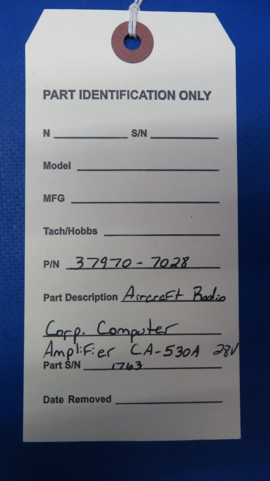 Aircraft Radio Corp. Computer Amplifier CA-530A 28V P/N 37970-7028 (0523-807)