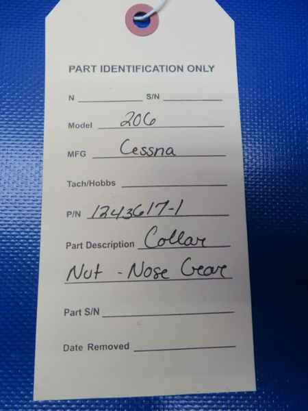 Cessna 206 Collar Nut Nose Gear P/N 1243617-1 (1224-109)