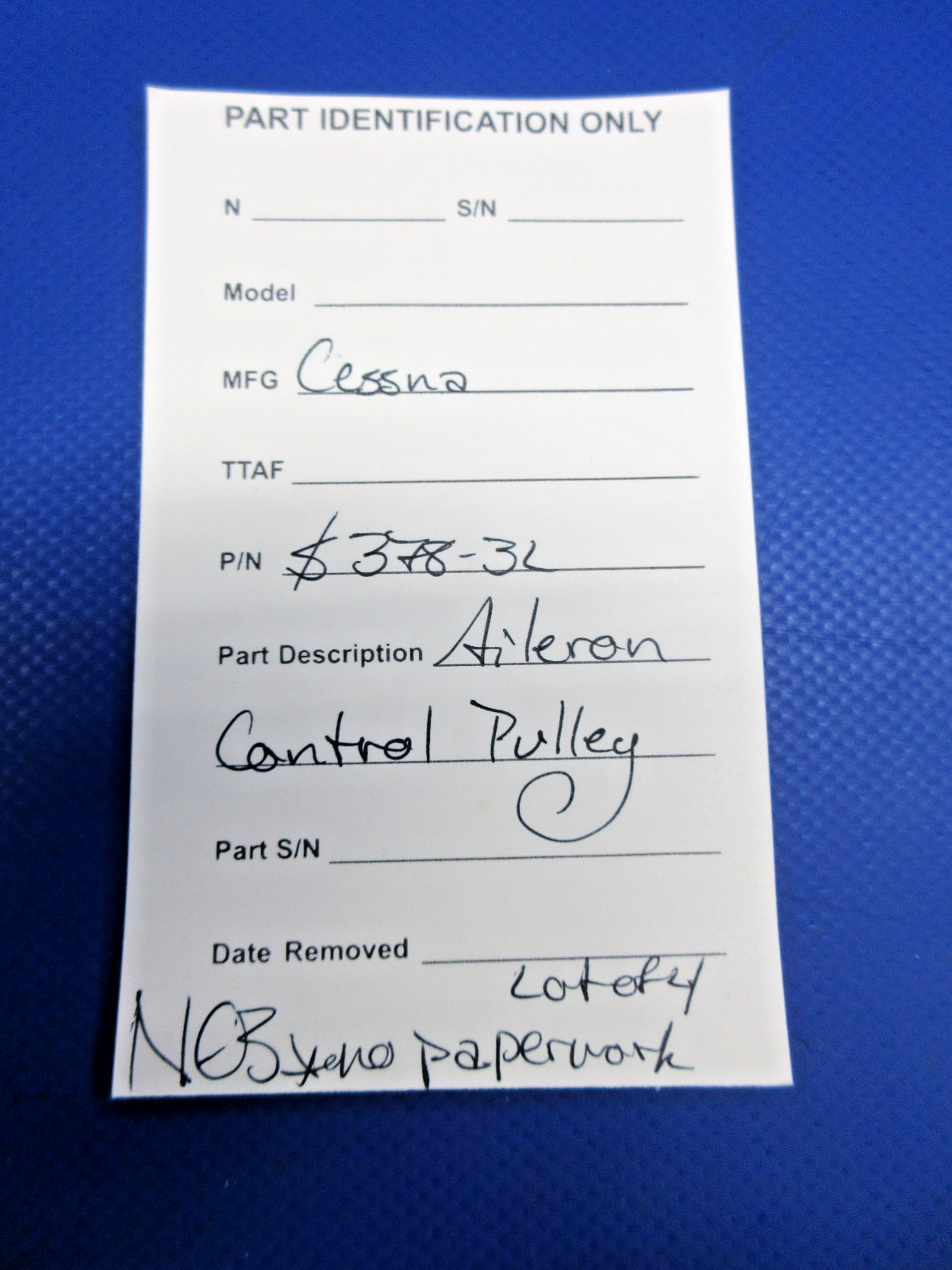 Cessna Aileron Control Pulley P/N S378-3L LOT OF 4 NOS (0426-726)11