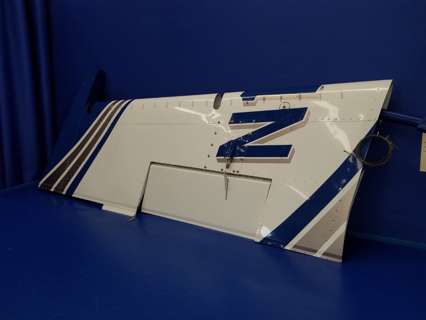 Beech 95-B55 Baron Rudder P/N 96-630000-607 (0918-06)5