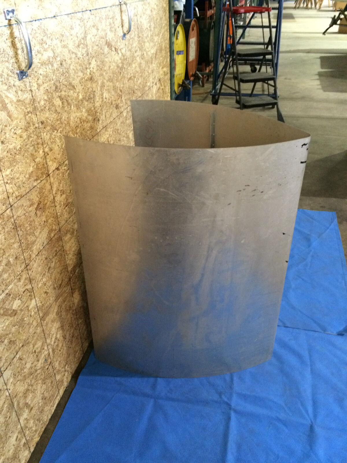 Piper PA-28 Cherokee Wing Middle Section LH Skin P/N 66772-02 (0316-130)
