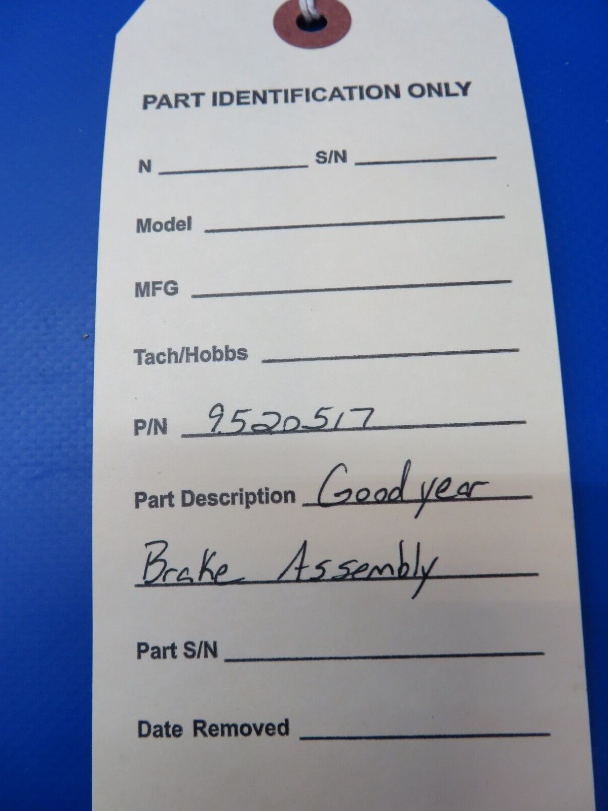 Goodyear Brake Assy P/N 9520517 (1022-358)