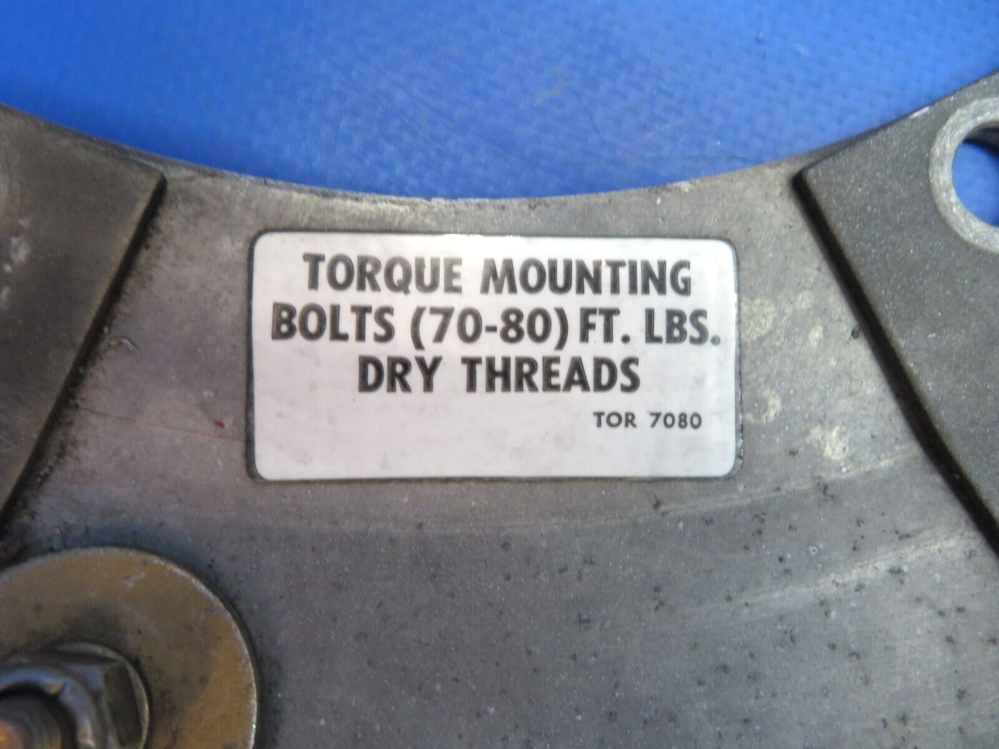 Beech Baron 58P Hartzell Spinner Bulkhead P/N C-3566-1P (0123-841)