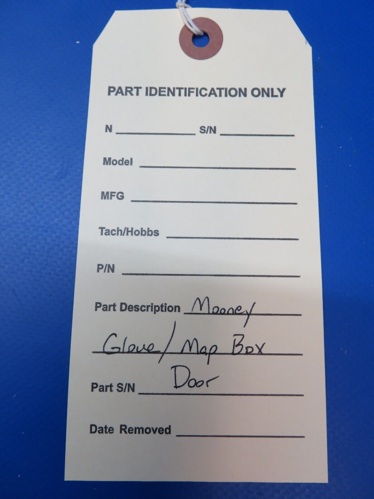 Mooney Glove/Map Box Door (1222-370)