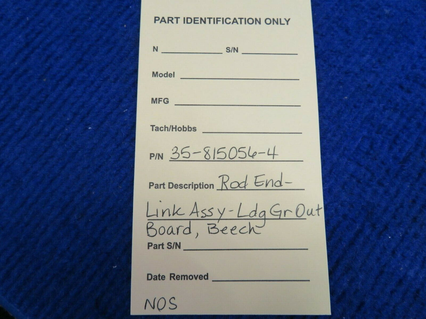 Beech Rod End Link Assy Landing Gear OTBD P/N 35-815056-4 NOS w/ 8130 (0522-55)