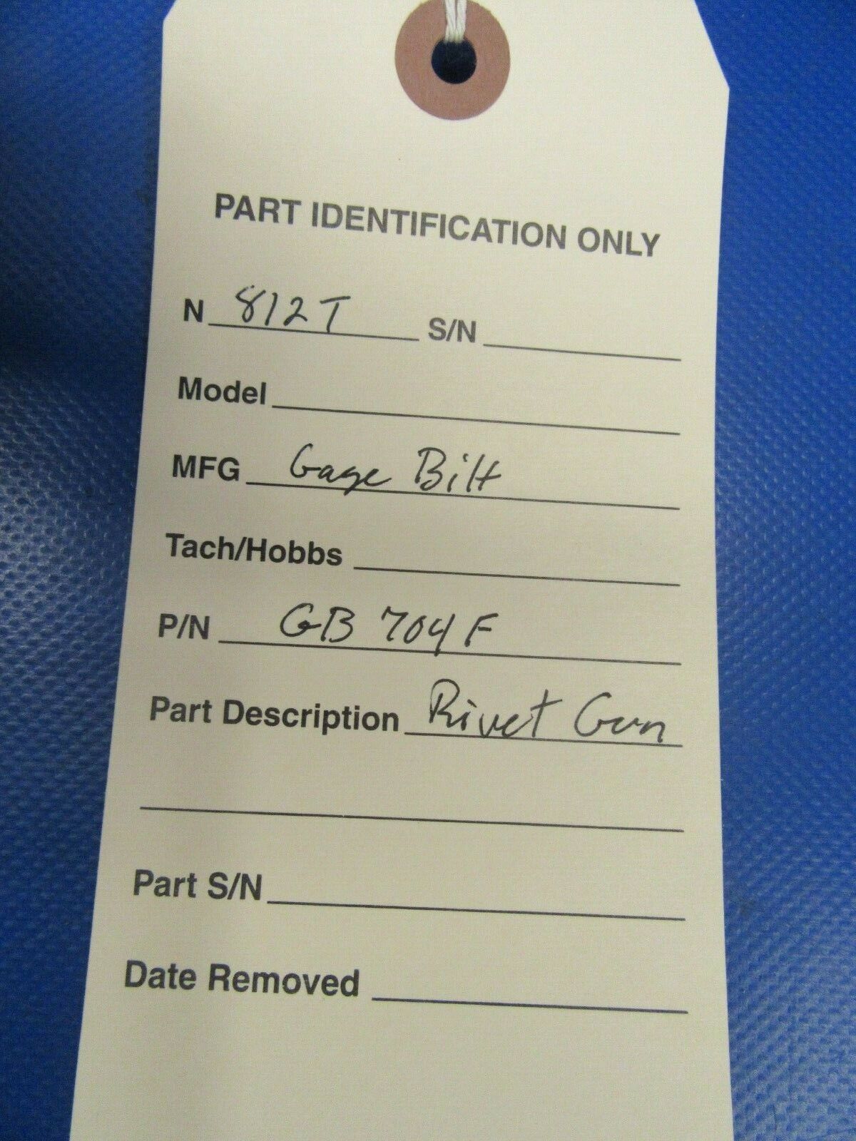 Aviation / Aircraft Gage Bilt Rivet Gun GBP 704 F (1119-299)