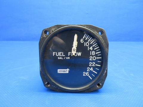 Beech Travel Air Doyn Ranco Fuel Flow Indicator P/N 31855 WARRANTY (0324-1719)