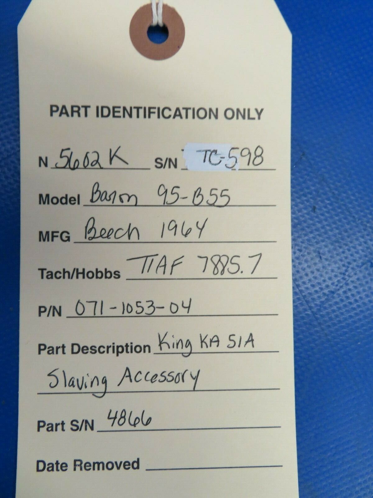 Beech Baron 95-B55 King KA 51A Slaving Accessory 071-1053-04 (0120-70)