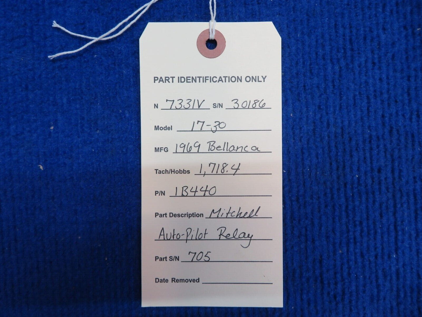 Mitchell Auto-Pilot Relay P/N 1B440 30 Day Warranty (0622-540)
