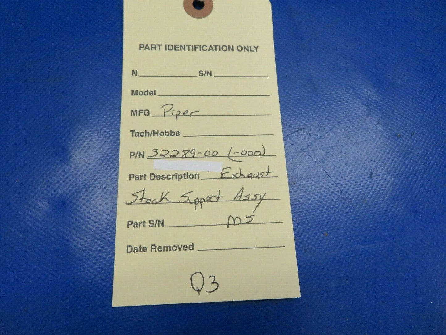 Piper Exhaust Stack Support Assy P/N 32289-00 NOS (0720-902)