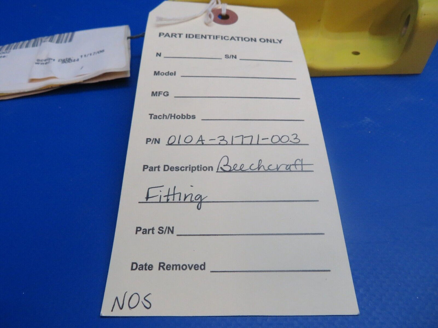 Beech Fitting P/N 010A-31771-003 NOS (1022-511)