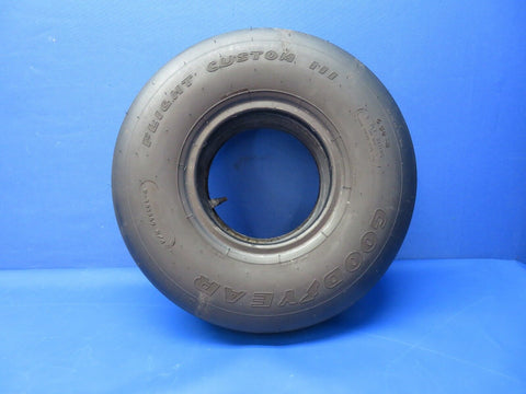 Goodyear Flight Custom III 6.50x8 8 Ply Tire P/N 658C86-4 w/ Tube (0623-101)