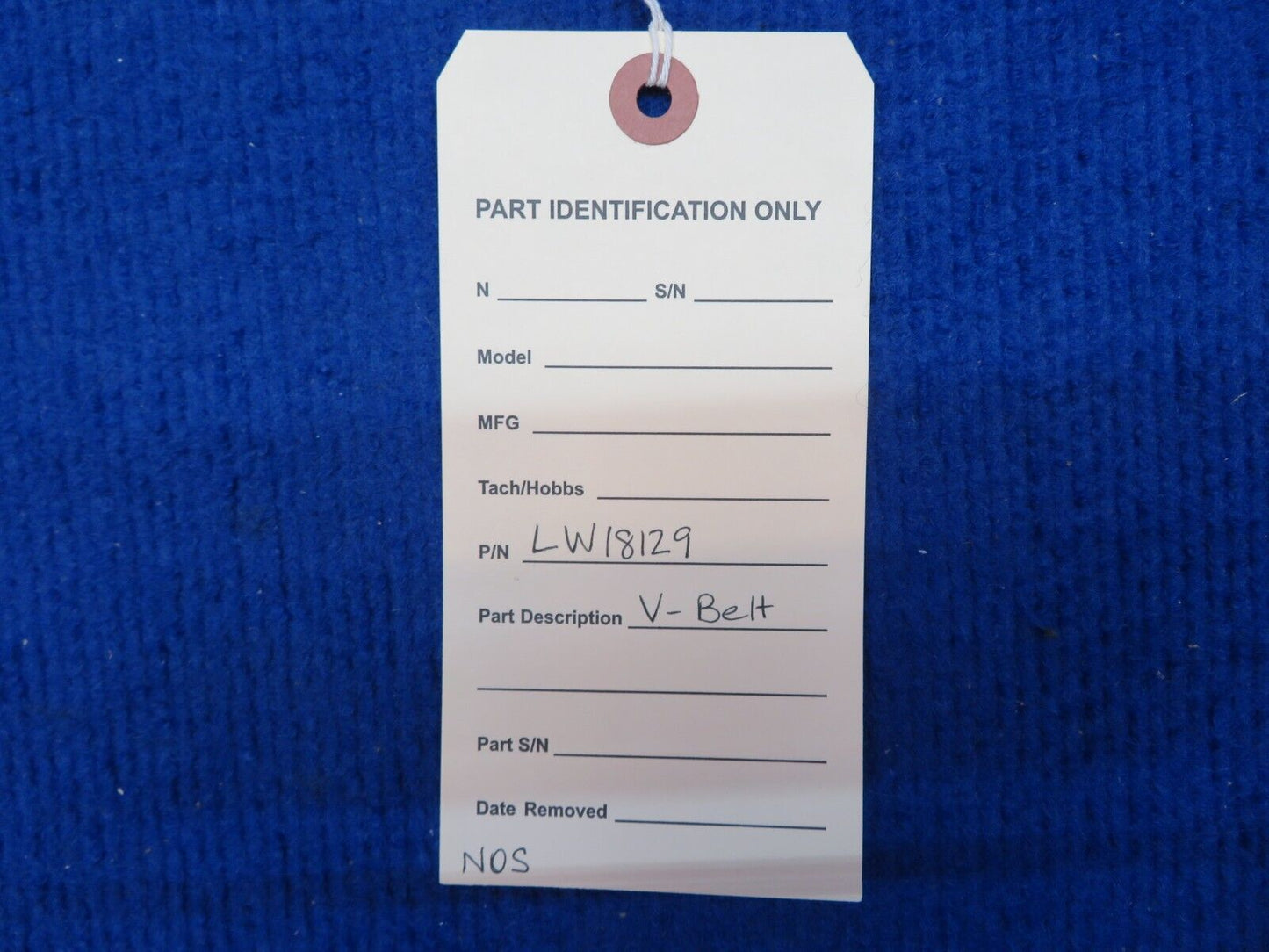 V-Belt P/N LW18129 NOS (0622-686)
