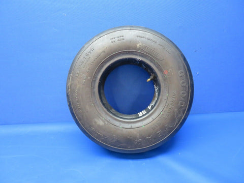 Goodyear 19.5x6.75-8 Rib Tire 10 Ply P/N 196K08-9 (0523-649)