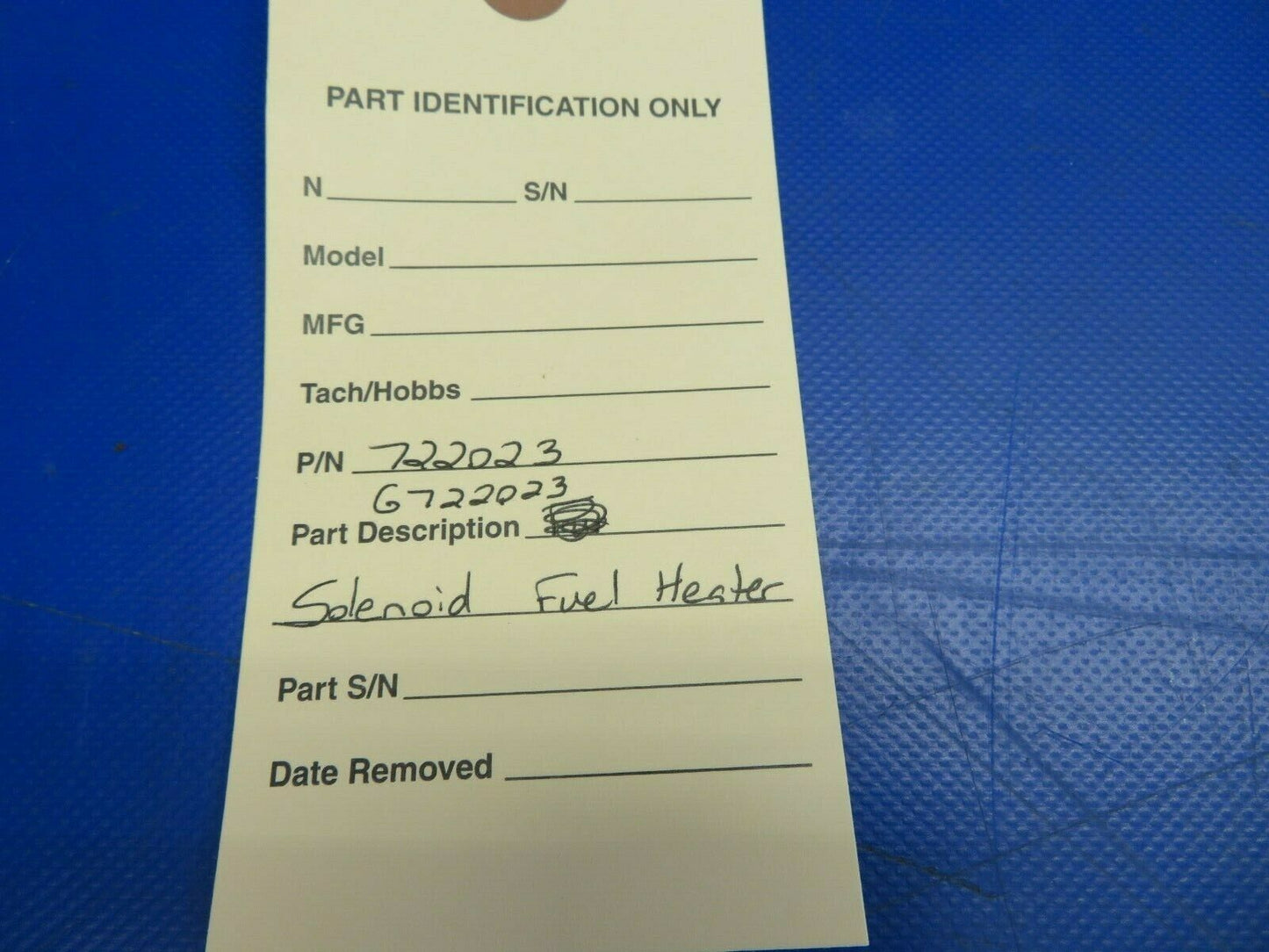 South Wind Heater Solenoid Fuel 24 Volt P/N 722023, G722023 (0720-646)
