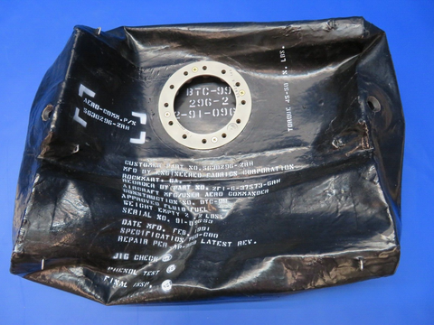 Aero Commander Fuel Cell Tank Bladder Dated 1991 P/N 5630296-2RH  (1022-338)