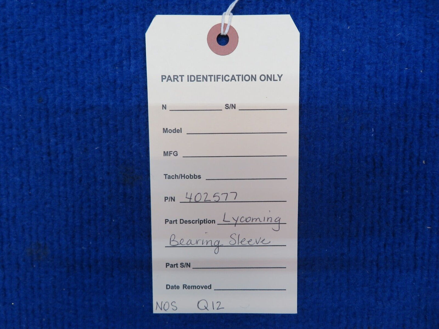 Lycoming Bearing Sleeve P/N 402577 NOS (0722-735)