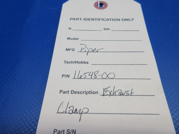 Piper Exhaust Clamp P/N 16548-00 (0224-1180)