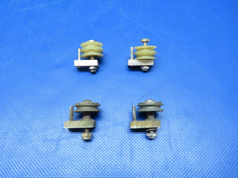 Grumman AA-1B Canopy Pulley & Spacer FWD & AFT 102449-1 LOT OF 4 (0224-135)