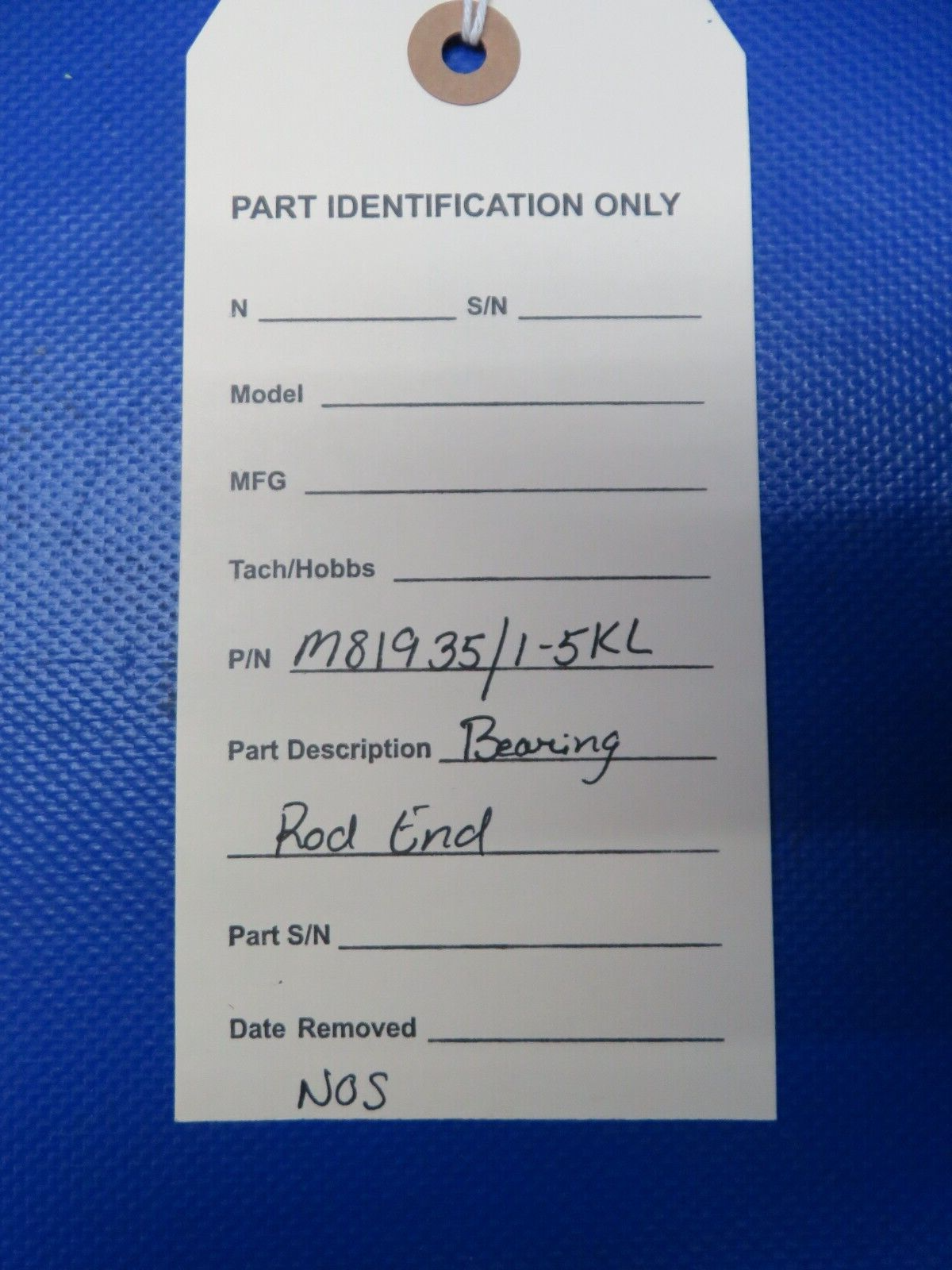 Bearing Rod End P/N M81935/1-5KL NOS (0224-261)