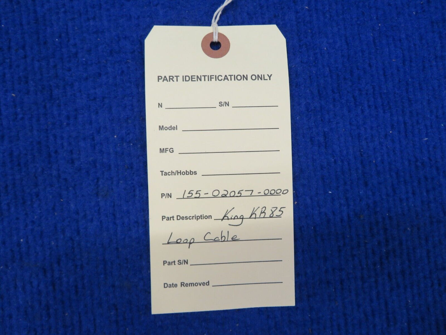 King KR85 Loop Cable P/N 155-02057-0000 NOS (0522-794)