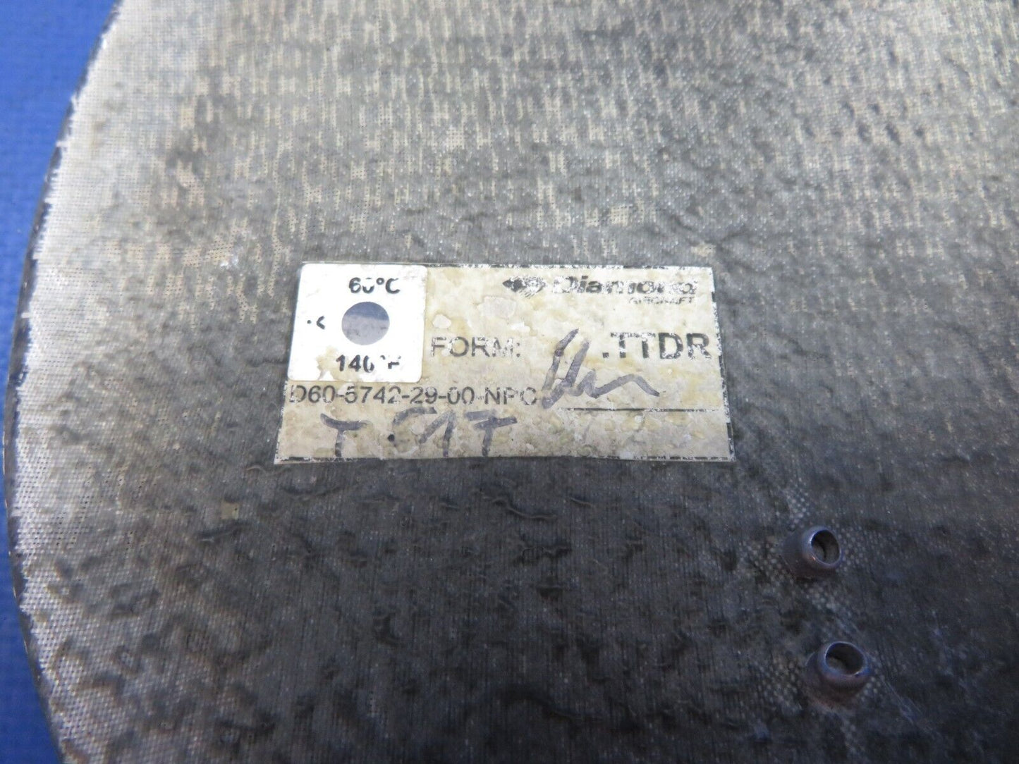 Diamond DA-42 RH Fuel Tank Cap P/N D60-5742-29-00 (0623-383)