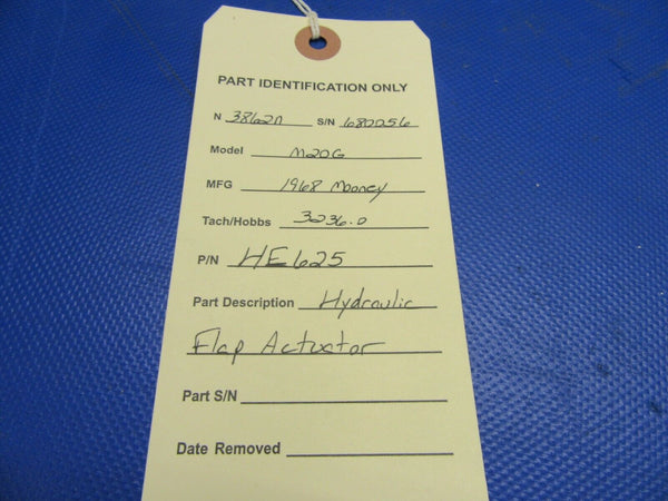 Mooney M20G Hydraulic Flap Actuator P/N HE625 (0921-311)