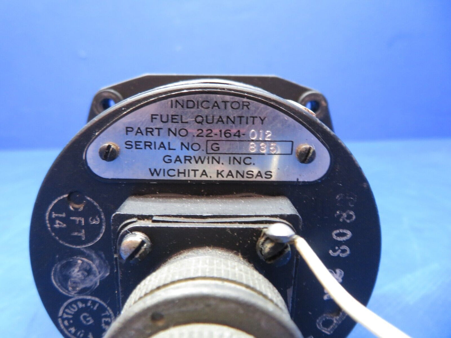 Cessna 310I Garwin Fuel Quantity Indicator P/N 22-164-012 (0823-325)